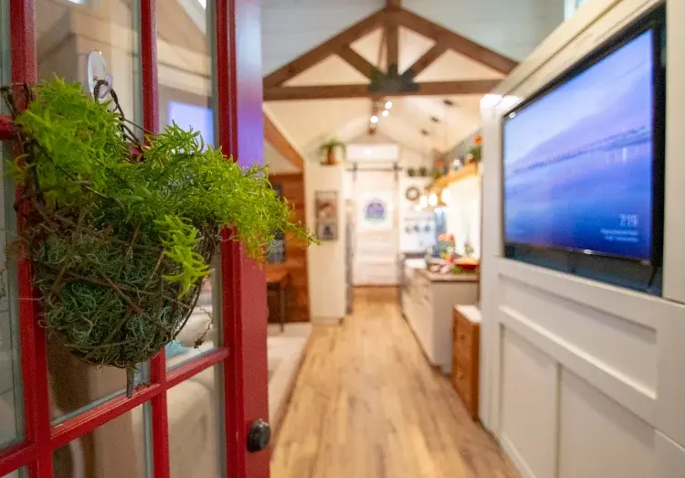 0508 This beautiful tiny house is an absolute treat to stay in smallhometours.com 4