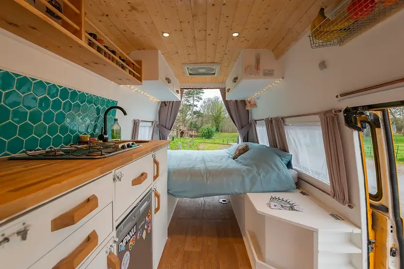0513 Gloriously camper van with cool modern and funky urban interior stylings smallhometours.com 7