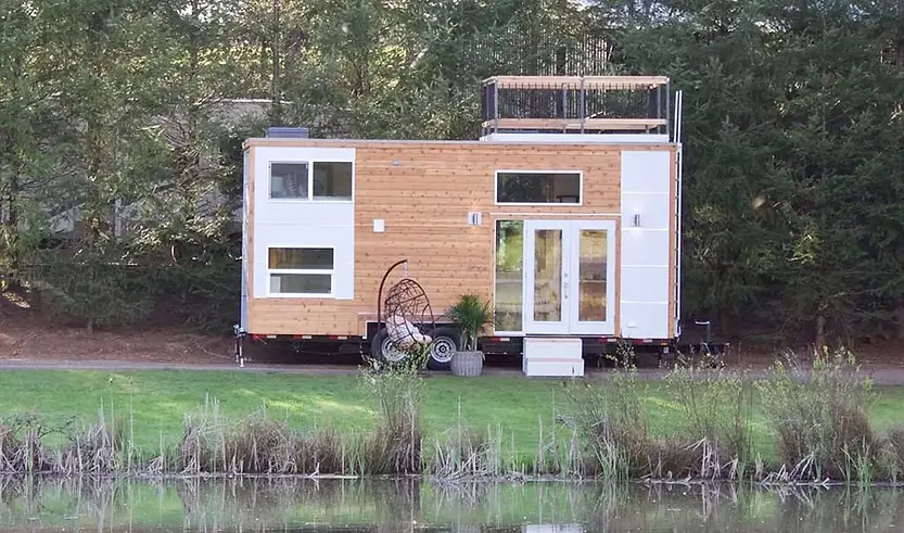 0514 Beautiful eco friendly tiny house where you can do both livework smallhometours.com 6