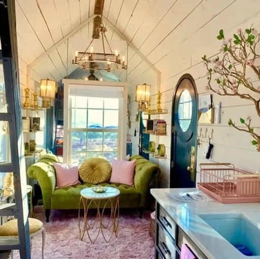 0515 Spectacular 230 sq ft fairy tale tiny house smallhometours.com 3