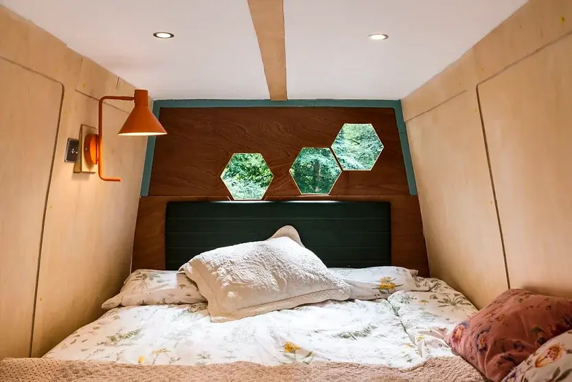 0517 Gorgeous 2011 Ford transit conversion like a honeybee smallhometours.com 2