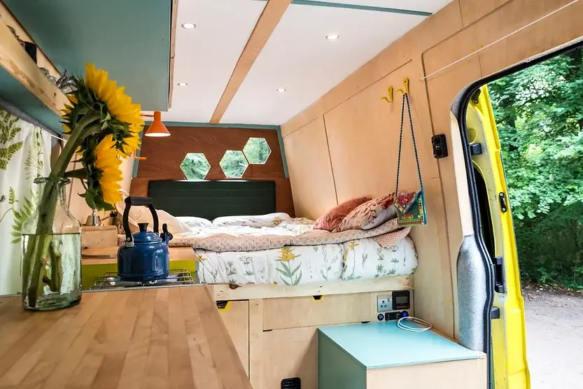 0517 Gorgeous 2011 Ford transit conversion like a honeybee smallhometours.com 4