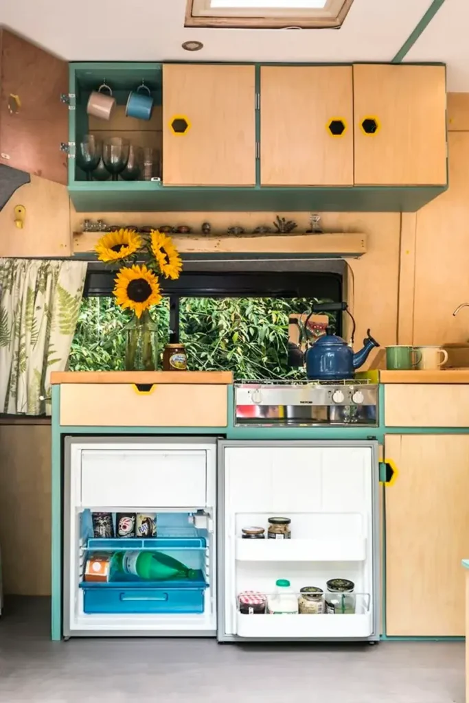 0517 Gorgeous 2011 Ford transit conversion like a honeybee smallhometours.com 7