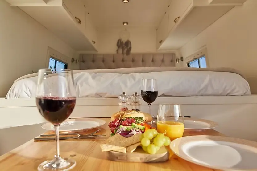 0518 One heck of a cool classy and downright luxurious Mercedes Benz camper van smallhometours.com 3
