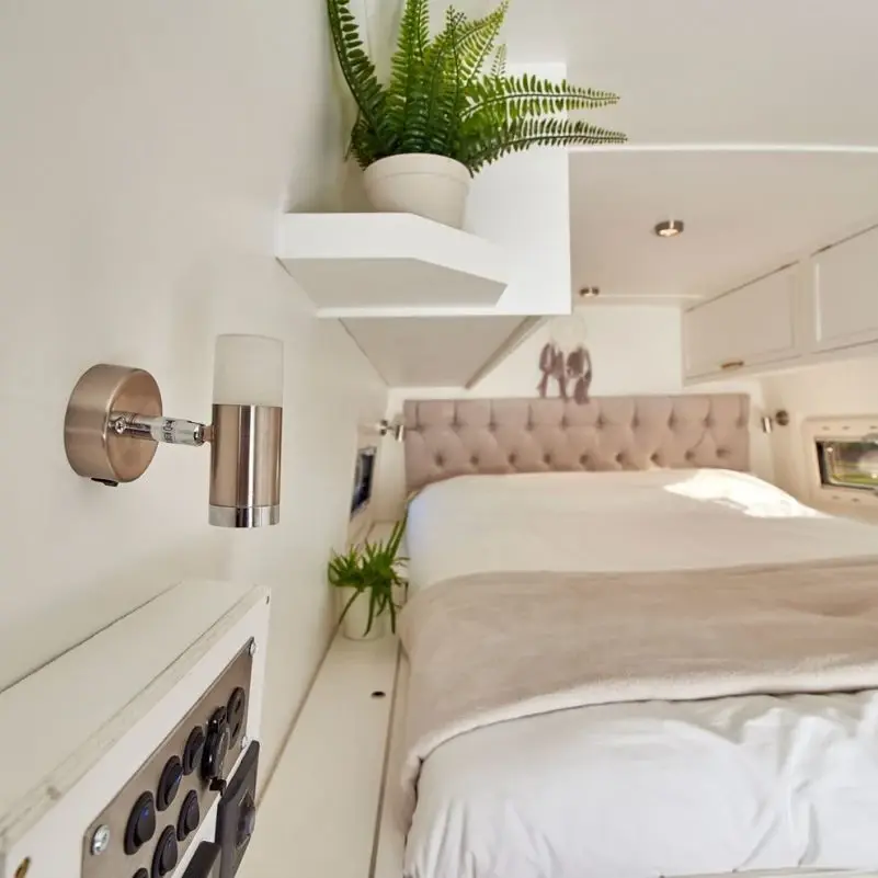0518 One heck of a cool classy and downright luxurious Mercedes Benz camper van smallhometours.com 6