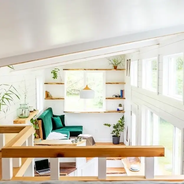 0519 Gorgeous natural modern 30ft tiny house smallhometours.com 1