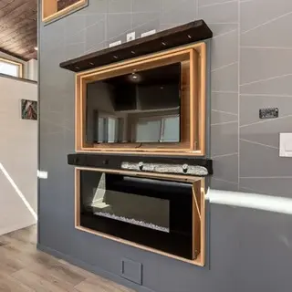 0521 Spectacular expanding tiny house that goes from 8 ft wide to 16 ft wide at the push of a button smallhometours.com 8