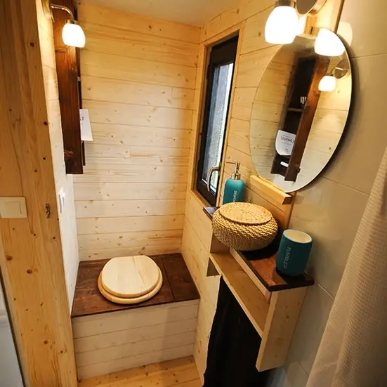 0529 Stunning tiny house with unhooked roof smallhometours.com 7