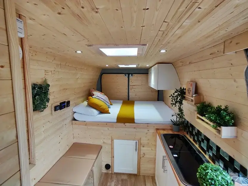 0530 Beautiful van conversion designed to connect you to nature wherever you decide to park up smallhometours.com 4