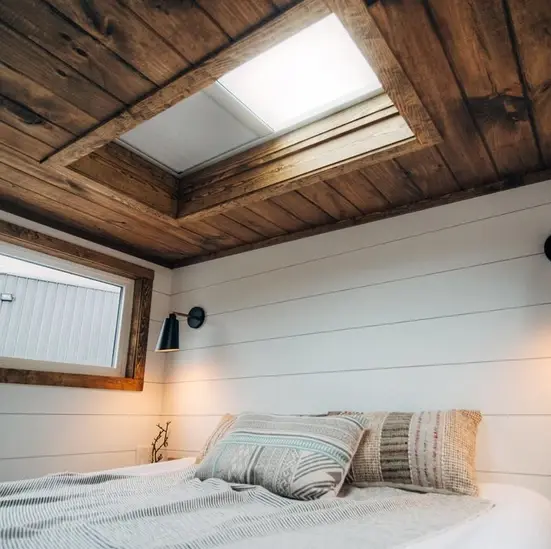 0531 Gorgeous charming 32 ft tiny house on a gooseneck trailer smallhometours.com 5