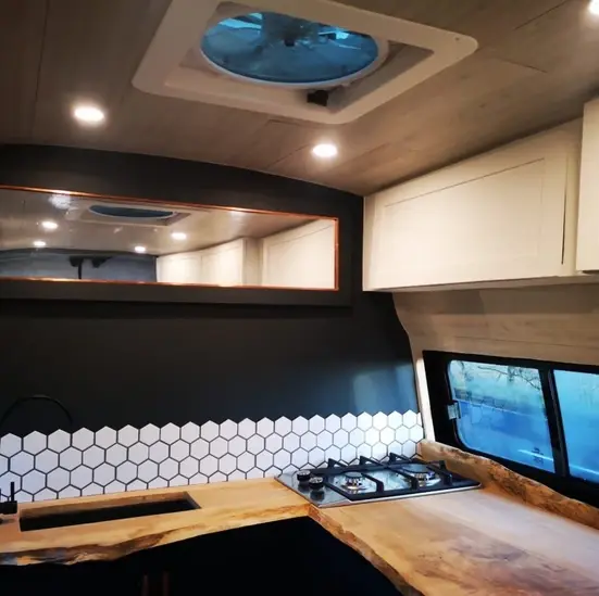 0540 Amazing Ford transit converted by hand smallhometours.com 1