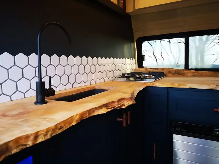 0540 Amazing Ford transit converted by hand smallhometours.com 3