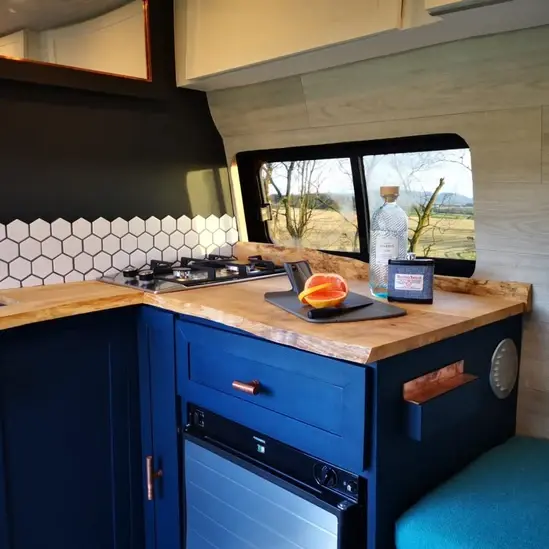 0540 Amazing Ford transit converted by hand smallhometours.com 8