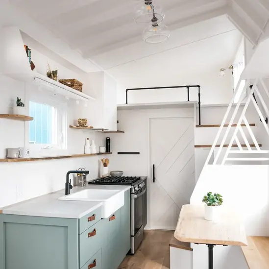 0551 Amazing design inside and out 31 ft tiny house smallhometours.com 2