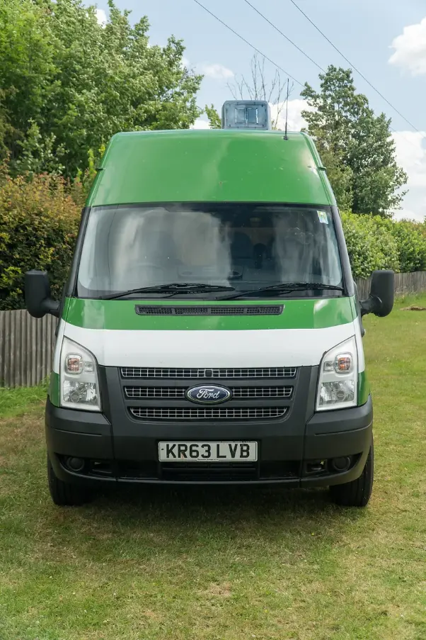 0553 Beautiful ford transit van 2013 beach hut camper smallhometours.com 5