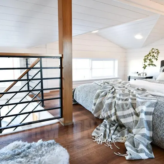 0554 Stunning 480 sq ft modern style farmhouse smallhometours.com 1