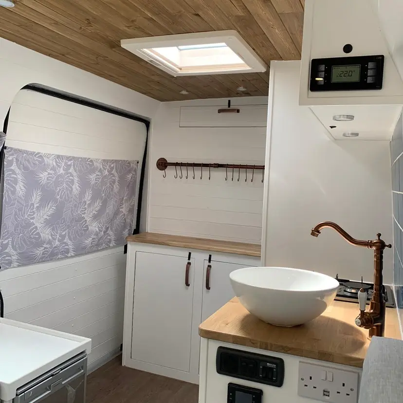 0570 Gorgeous brand new camper conversion enterprise model with sat van smallhometours.com 8
