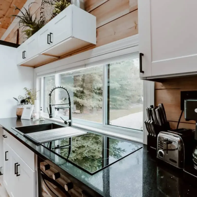 0575 Stunning new build tiny house with four skylights smallhometours.com 1