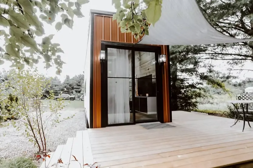 0575 Stunning new build tiny house with four skylights smallhometours.com 5