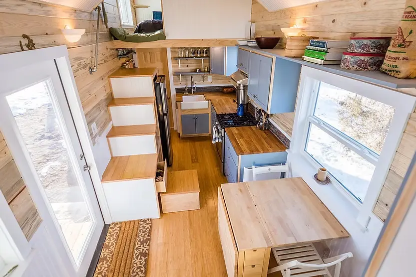 0577 Stunning tiny house that combines modern style with farmhouse style accents smallhometours.com 10