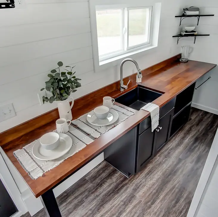 0579 20 ft tiny house built in benches w storage 72000 smallhometours.com 6