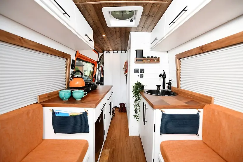 0580 Beautiful orange sprinter luxury finish in sale w low price smallhometours.com 5