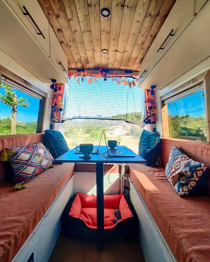 0580 Beautiful orange sprinter luxury finish in sale w low price smallhometours.com 6
