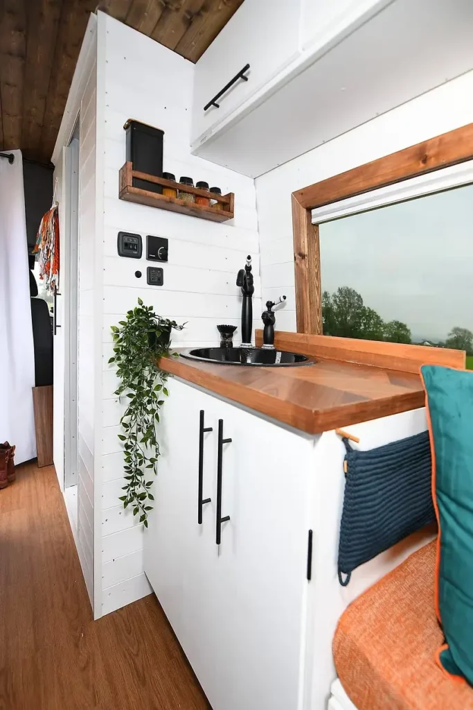 0580 Beautiful orange sprinter luxury finish in sale w low price smallhometours.com 7
