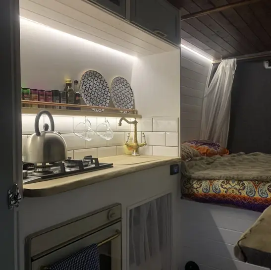 0588 Beautiful off grid stealthy Mercedes sprinter camper lwb smallhometours.com 1