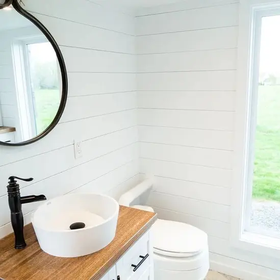 0593 Beautiful tiny house with removable pergola deck smallhometours.com 2