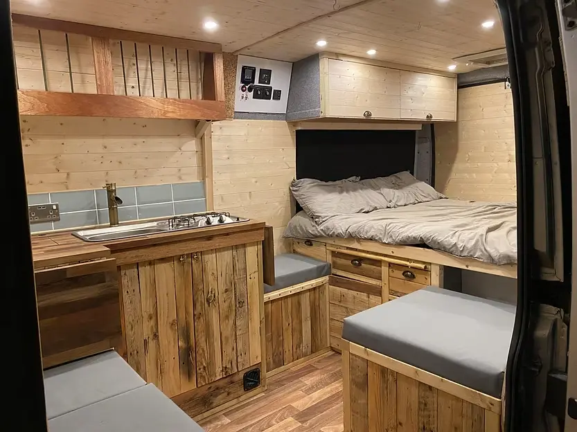 0594 This van was born out of a desire to maximise comfort in a small space smallhometours.com 2