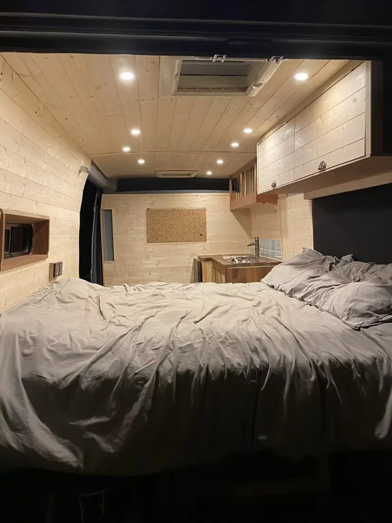 0594 This van was born out of a desire to maximise comfort in a small space smallhometours.com 6