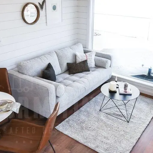 0597 Stunning one level farmhouse modern style tiny house smallhometours.com 1