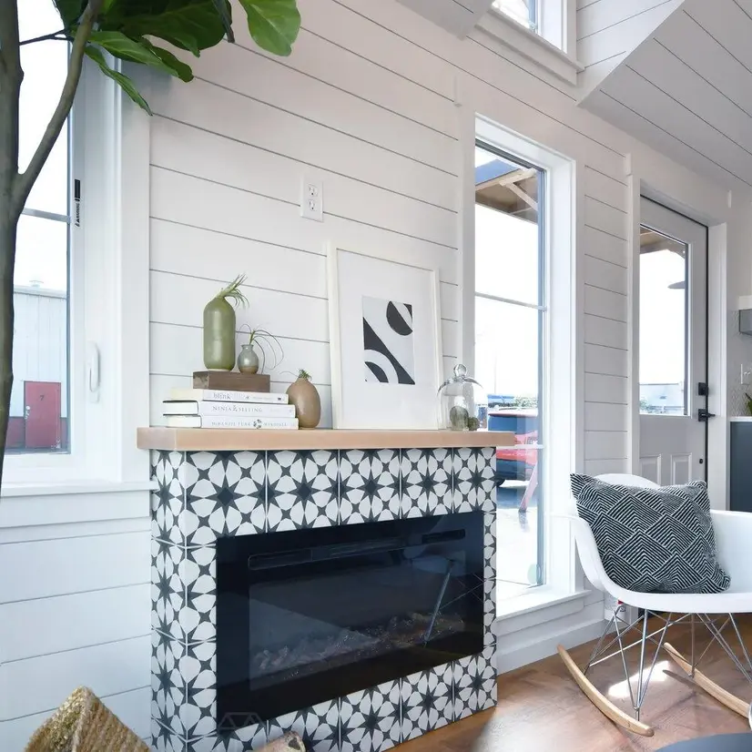 0597 Stunning one level farmhouse modern style tiny house smallhometours.com 2