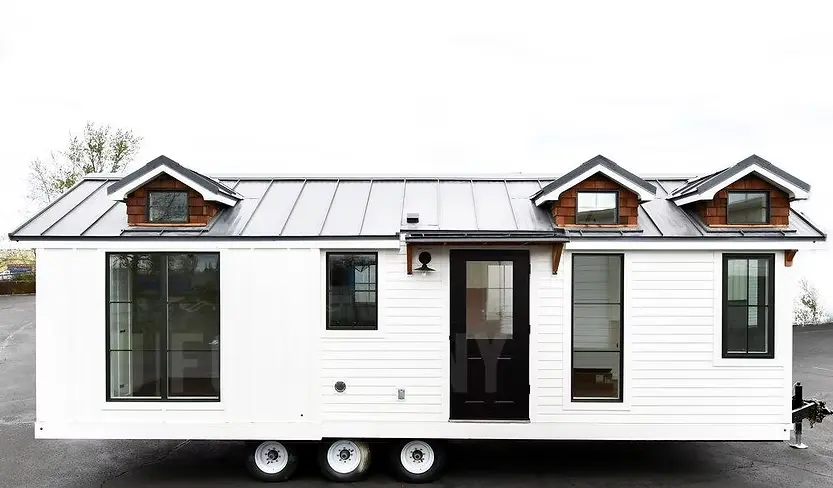 0597 Stunning one level farmhouse modern style tiny house smallhometours.com 8