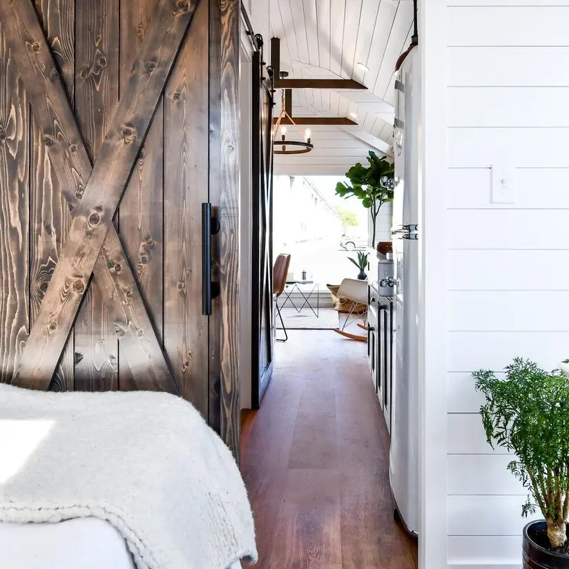 0597 Stunning one level farmhouse modern style tiny house smallhometours.com 9