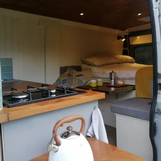 0600 Beautiful self sufficient Citroen relay Van conversion smallhometours.com 11