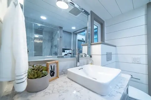 0601 Gorgeous 32 tiny house with 2′ extension on the rear making it 34′ over its entirety smallhometours.com 8