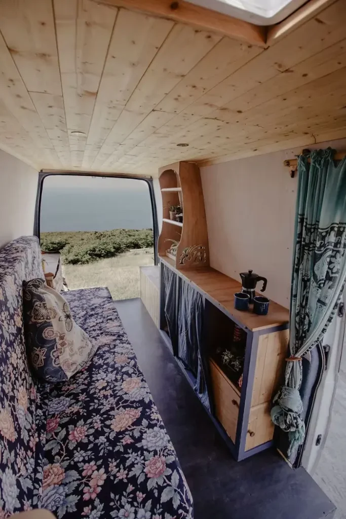 0606 Fully insulated with kingspan celotex customised woodwork in the entire space ford transit smallhometours.com 3