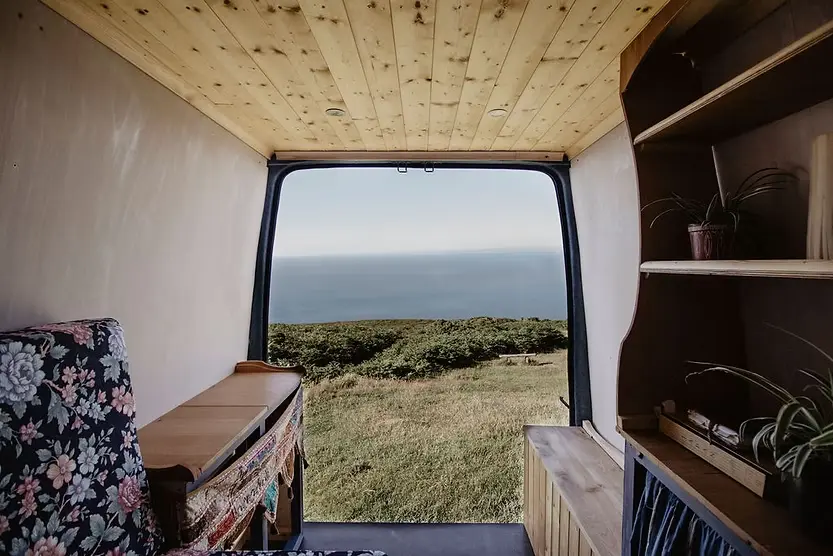 0606 Fully insulated with kingspan celotex customised woodwork in the entire space ford transit smallhometours.com 4