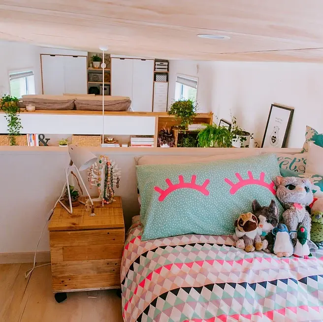 0611 Gorgeous tiny house on wheels with DIYer design smallhometours.com 12