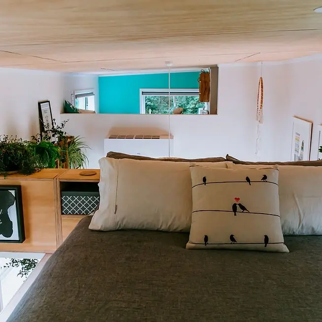 0611 Gorgeous tiny house on wheels with DIYer design smallhometours.com 15