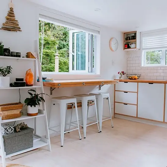 0611 Gorgeous tiny house on wheels with DIYer design smallhometours.com 3
