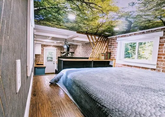 0619 Beautiful 331 sq ft tiny house on a trailer smallhometours.com 9