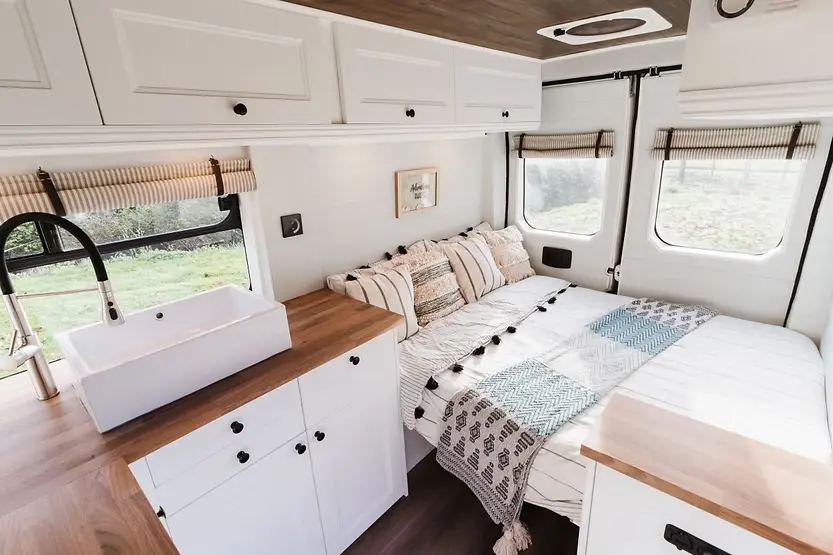 0622 Beautiful couple build their own camper from scratch smallhometours.com 6