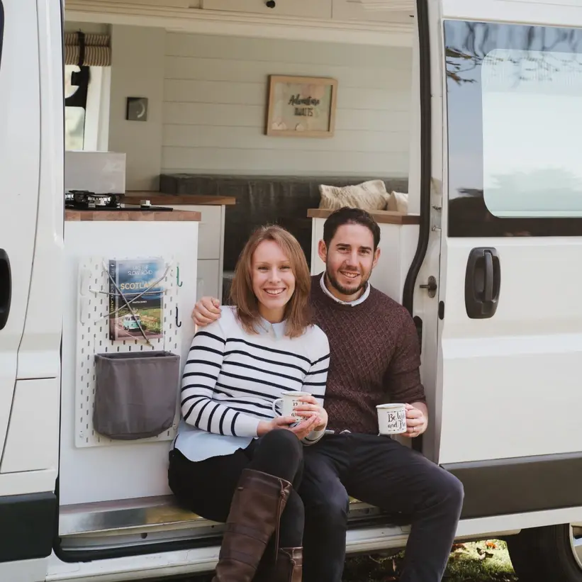 0622 Beautiful couple build their own camper from scratch smallhometours.com 8