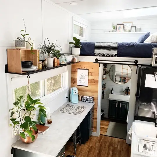 0623 Building a tiny house yourself isnt easy but this couple have made a gorgeous DIY tiny house 25k smallhometours.com 1