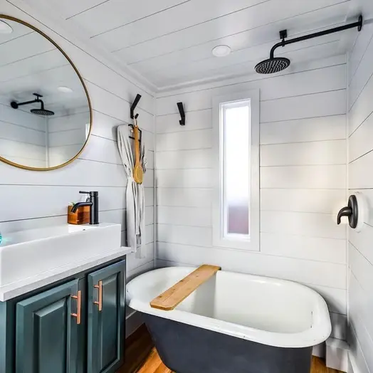 0623 Building a tiny house yourself isnt easy but this couple have made a gorgeous DIY tiny house 25k smallhometours.com 13