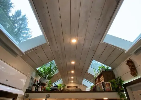 0627 At 28 feet long this tiny house has everything you need in an intelligent well designed space smallhometours 11