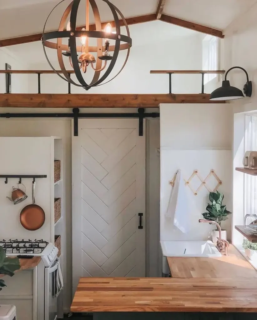 0631 28 Iron Eagle tiny house w sleeping space up to 4 smallhometours.com 7